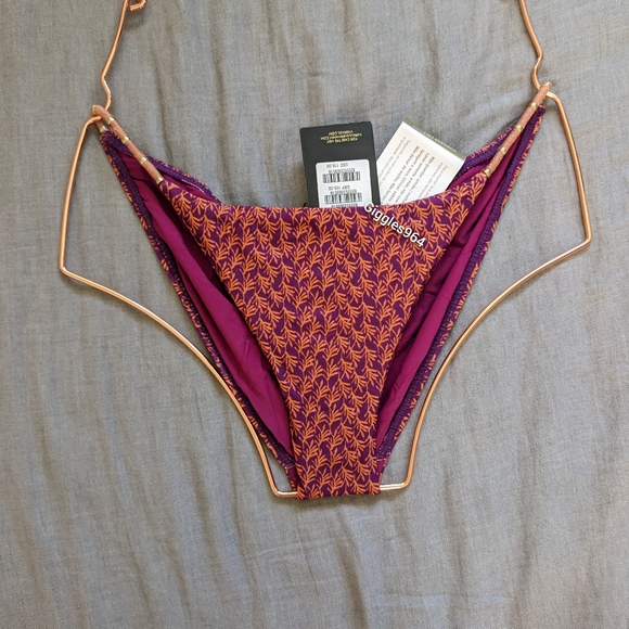 Vix Luri Nic Bikini Set in Plum Drape - Picture 7 of 11